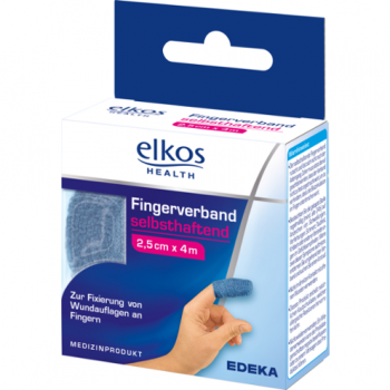 Fingerverband selbsthaftend braun haut 2,5cmx4m Einzelfarbbox